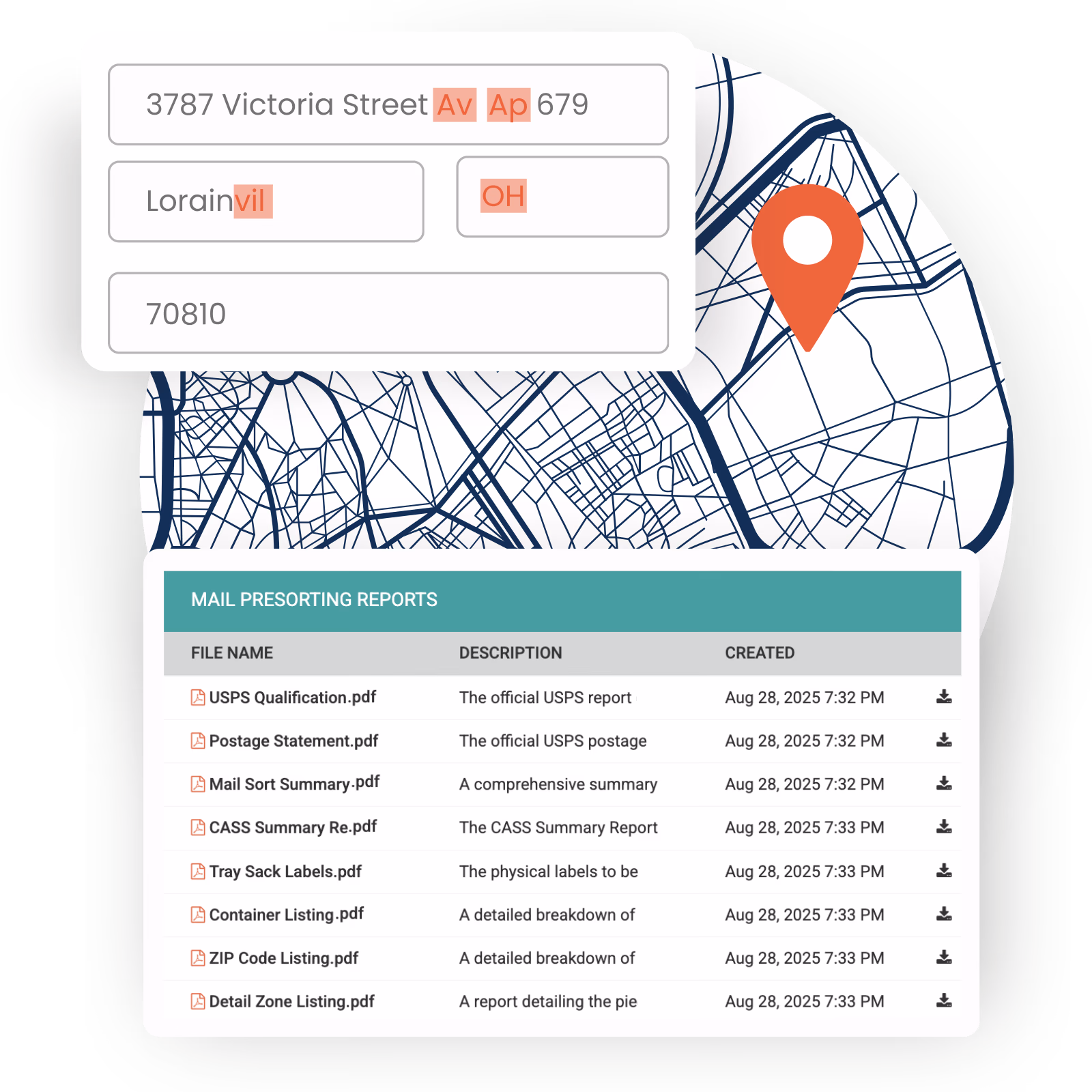 USPS address verification
